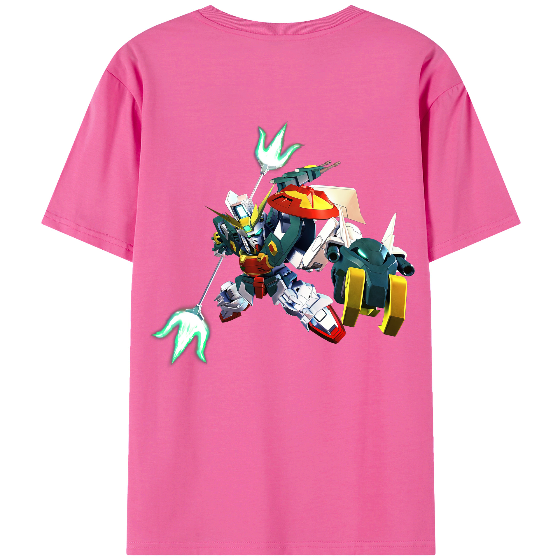 （画像用） 機動戦士ガンダム Mobile Suit Gundam レディース半袖Tシャツ(バックプリント)